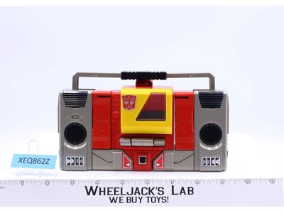 Blaster 1985 Vintage G1 Transformers Boombox Action Figure