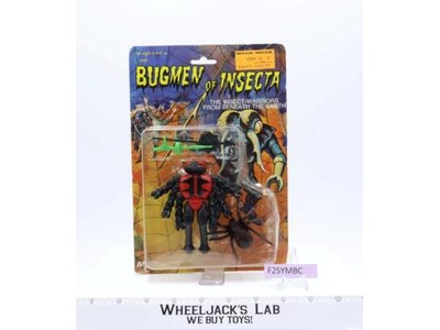 Black Widow Bugmen of Insecta 1983 NEW MOSC SEALED Multi-Toys Carded RARE!