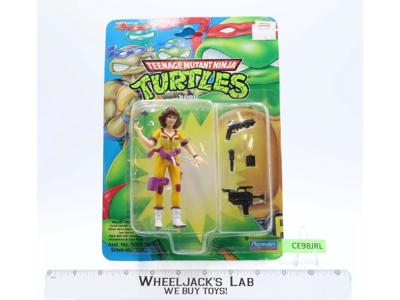 April Teenage Mutant Ninja Turtles TMNT 1992 Playmates NEW MOSC UNPUNCHED