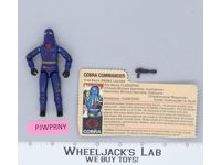 Cobra Commander V2 MAIL AWAY 100% Complete G.I. Joe 1984 Hasbro Vintage Figure