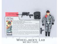 Low-Light V1 100% Complete G.I. Joe 1986 Hasbro Vintage Action Figure
