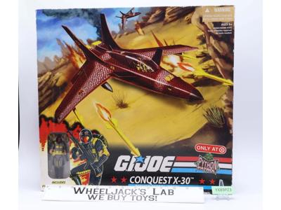 Conquest X-30 W/ Patrol Viper GI Joe Python Patrol 2008 Hasbro NEW MISB SEALED