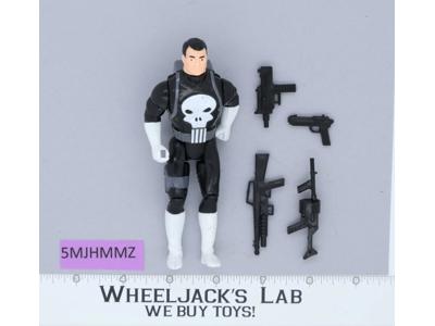 The Punisher 100% Complete Marvel Super Heroes 1990 Toybiz Vintage Action Figure