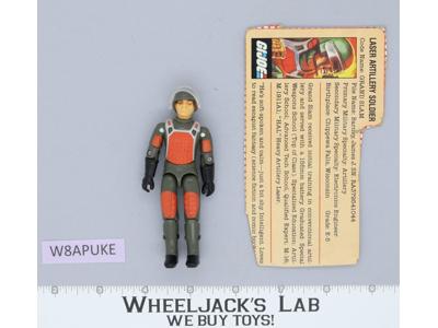 Grand Slam V1.2 Swivel Arm 100% Complete G.I. Joe 1983 Hasbro Vintage Figure