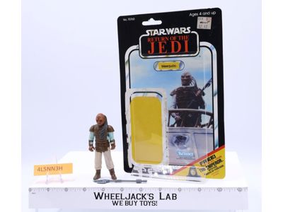 Weequay 100% Complete 65 Back-C Star Wars ROTJ 1983 Kenner Figure NO REPRO