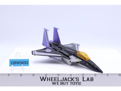 Skywarp 1984 Vintage G1 Transformers F-15 Fighter Hasbro Action Figure