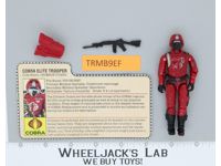 Crimson Guard V1 100% Complete G.I. Joe 1985 Hasbro Vintage Action Figure