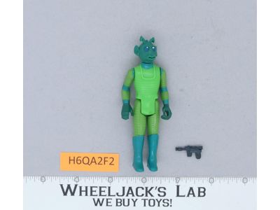 Greedo 100% Complete Star Wars 1978 Vintage Kenner Action Figure NO REPRO