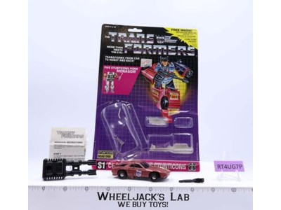 Dead End 100% Complete W/CARDBACK & BUBBLE 1986 Vintage G1 Transformers