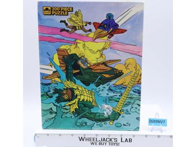He-Man 200 Piece Jigsaw Puzzle Master of the Universe MOTU 1985 Mattel Golden