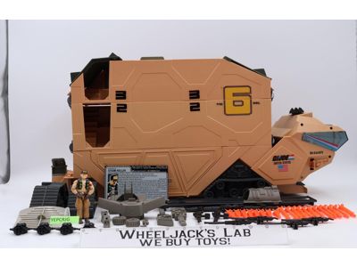 Mobile Command Center W/ Steam-Roller GI Joe 1987 Hasbro Action Figure Playset