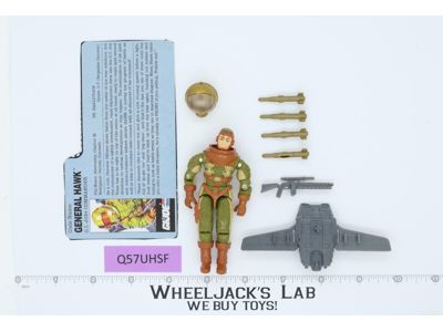 General Hawk V1 100% Complete G.I. Joe 1991 Hasbro Vintage Action Figure