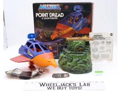 Point Dread W/Talon Fighter Complete W/Box He-Man Masters of the Universe MOTU