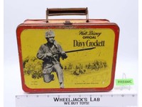 Davy Crocket Metal Lunch Box NO THERMOS Kruger Mfg. Co. 1955 Vintage
