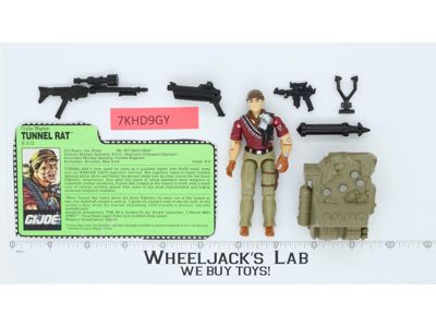 Tunnel Rat V3 100% Complete 1990 G.I. Joe Hasbro Vintage Action Figure