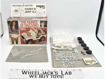 Dukes Of Hazzard Daisy's Jeep CJ Model Kit MPC Warner Bros. 1980