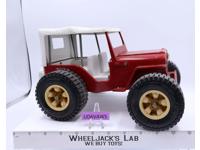 Red Jeep With Canopy 1970's Tonka Vintage Toy Truck