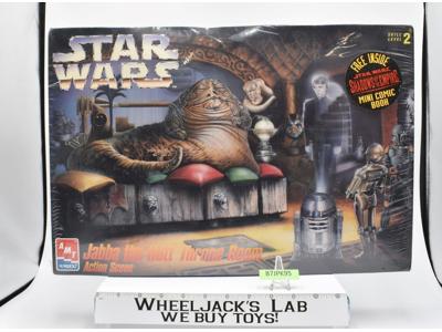 Jabba the Hutt Throne Room Model Kit Star Wars 1995 AMT ERTL NEW MISB SEALED
