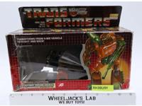 Roadbuster 100% Complete W/Box 1985 Vintage Hasbro G1 Transformers Figure