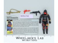 Iron Grenadiers V1 100% Complete G.I. Joe 1988 Hasbro Vintage Action Figure