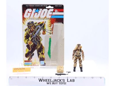 Dusty V1 100% Complete W/ Cardback 1985 G.I. Joe Hasbro Vintage Action Figure