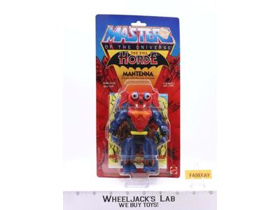 Mantenna The Evil Horde Masters of the Universe MOTU 1984 Mattel MOSC SEALED NEW