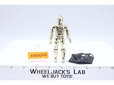 C-3PO REMOVEABLE LIMBS 100% Complete Star Wars 1980 ESB Kenner NO REPRO