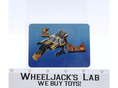 Buzzsaw Card 105 Variant Color 1985 G1 Transformers Action Trading Cards