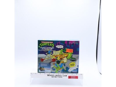 Double Barreled Plunger Gun TMNT 1989 Playmates Action Figure Vehicle NEW SEALED