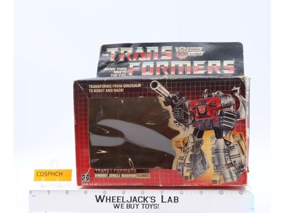 Sludge BOX ONLY 1985 Vintage Hasbro G1 Transformers Action Figure