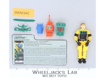 Lightfoot V1 100% Complete G.I. Joe 1988 Hasbro Vintage Action Figure