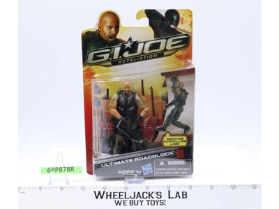 Ultimate Roadblock G.I. Joe Retaliation 2013 Hasbro NEW MOSC Action Figure