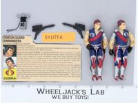 Tomax & Xamot V1 100% Complete G.I. Joe 1985 Hasbro Vintage Action Figure