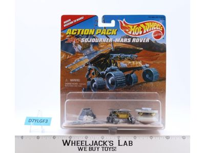 Sojourner Mars Rover Hot Wheels Action Pack Mattel NEW SEALED
