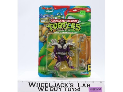 Movie Star Shredder Teenage Mutant Ninja Turtles 1992 Playmates MOSC UNPUNCHED