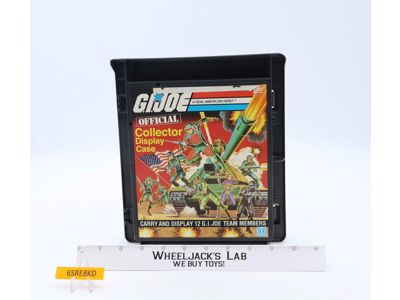 GI Joe Collector Display Case 1983 Vintage Hasbro Vintage