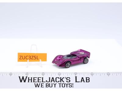 McLaren M6A Spectraflame Magenta 1969 Redline Hot Wheels Mattel Vintage RL