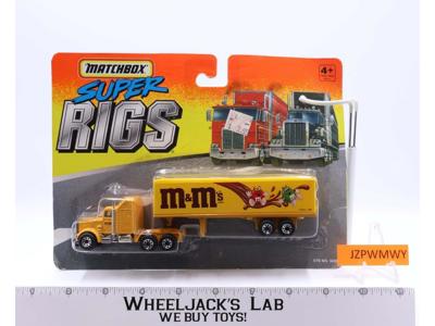 M&M's Semi Matchbox Super Rigs Die Cast 1996 MOSC NEW