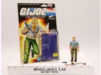 Chuckles V1 100% Complete W/ Cardback & Bubble GI Joe 1987 Hasbro Vintage