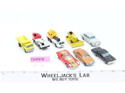 Lot of 8 Miscellaneous Metal Cars Vintage Yatming