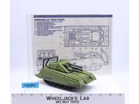 Armadillo 100% Complete GI Joe 1985 Hasbro Vintage Action Figure Vehicle
