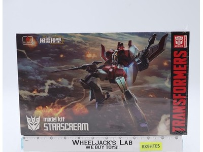 Starscream Transformers 2018 Hasbro Flame Toys Model Kit NEW SEALED