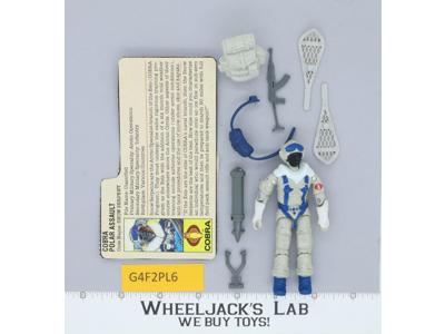 Snow Serpent V1 100% Complete G.I. Joe 1985 Hasbro Vintage Action Figure