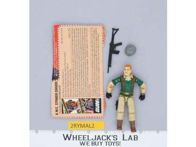 Crankcase V1 100% Complete G.I. Joe 1985 Hasbro Vintage Action Figure