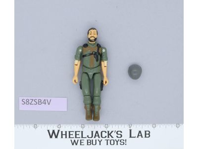 Clutch V1 Straight Arm 100% Complete G.I. Joe 1982 Hasbro Vintage Action Figure