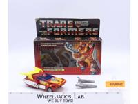 Hot Rod 100% Complete W/Box 1986 Vintage Hasbro G1 Transformers Action Figure