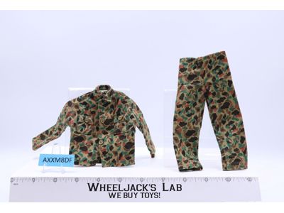 Fatigue Pants & Shirt 100% Complete G.I. Joe 1964 Hasbro Vintage 12" Accessory