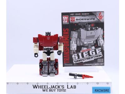 Sideswipe 100% Complete Siege WFC Transformers Hasbro 2018 Action Figure
