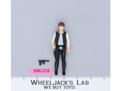 Han Solo BIG HEAD 100% Complete Star Wars 1977 Kenner Action Figure NO REPRO