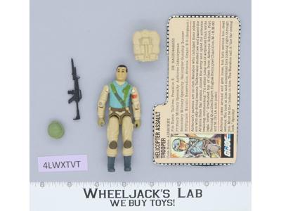 Airborne V1 100% Complete G.I. Joe 1983 Hasbro Vintage Action Figure